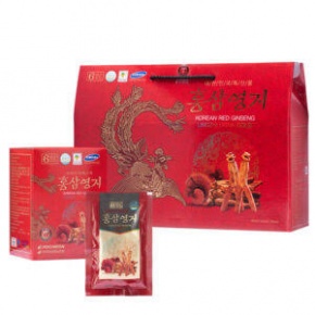 Nước Hồng Sâm Linh Chi Pocheon Hàn Quốc Hộp 30 Gói Chính Hãng